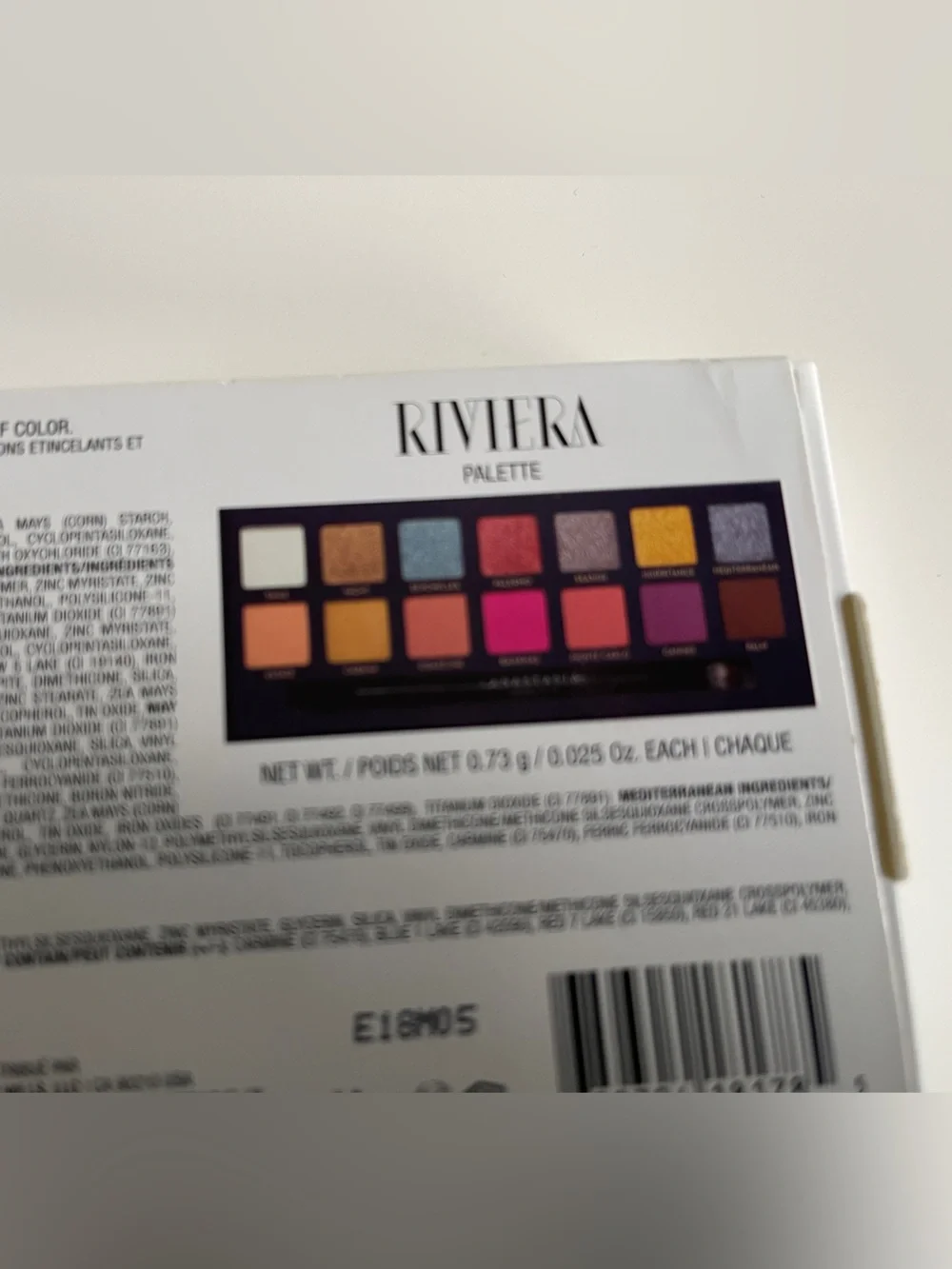 Anastasia Beverly Hills Rivera eyeshadow palette 14 Shadows